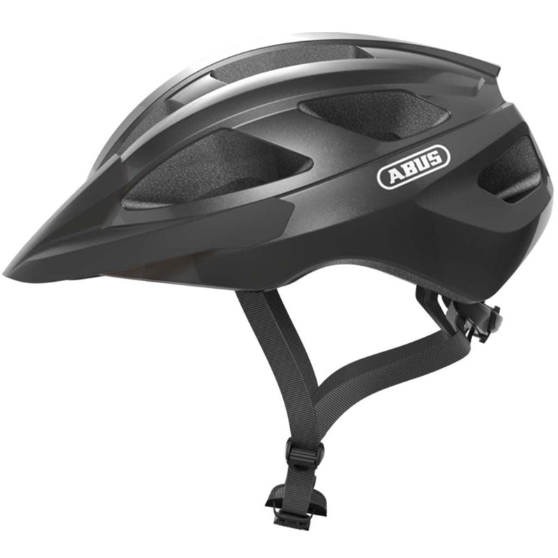 Abus Macator Road Cycling Helmet (Titan Shiny)