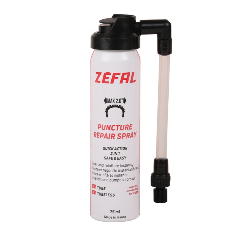 Gonfia e Ripara Zefal – 75 ml|Taglia Unica