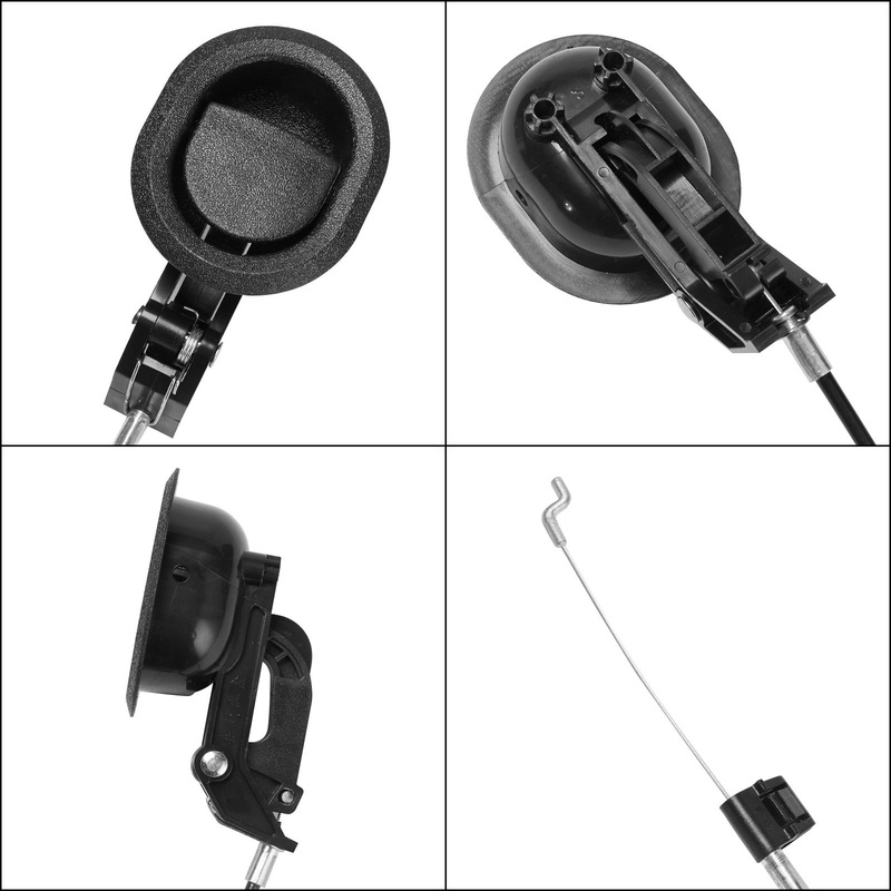 Chair Gas Spring Lifting Supportable Gas Strut Universal Small Oval Black Plastic Recliner Chair Handle 3.58  by 2.97