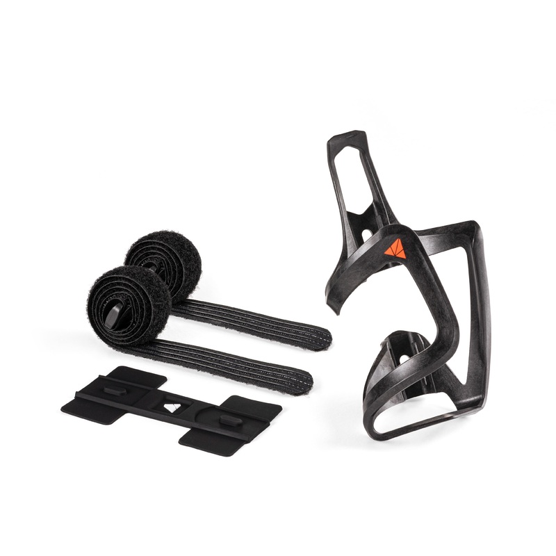 Granite Aux E Carbon Side Loading Bottle Cage & Long Strap For Ebike