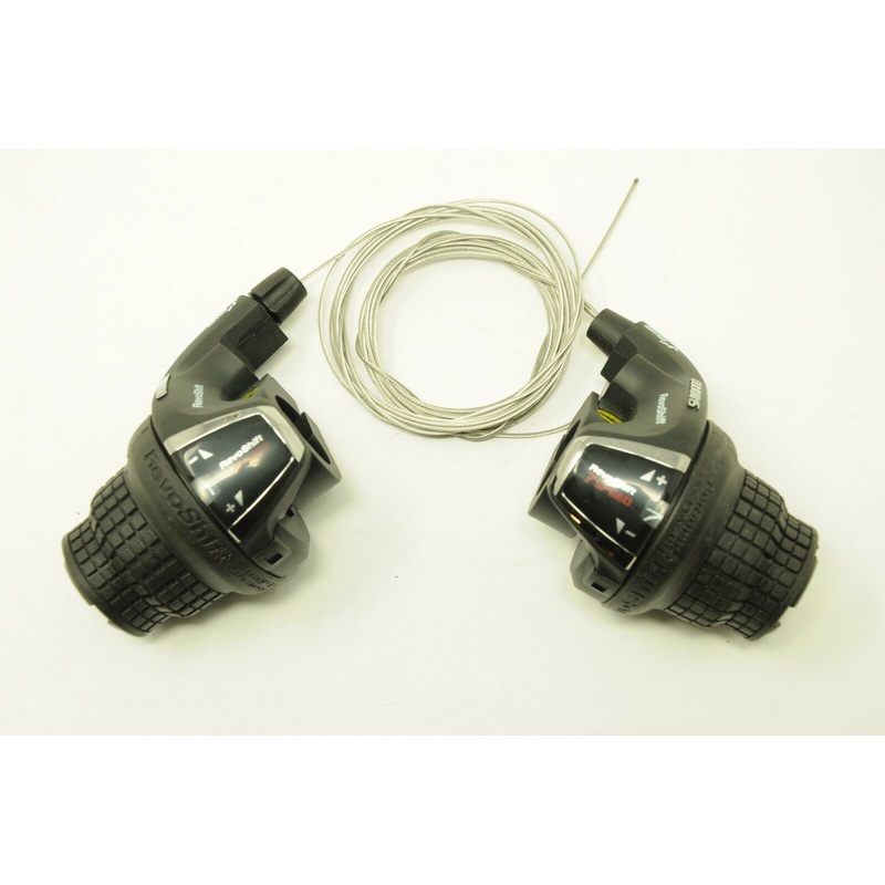 SHIMANO BIKE REVO SHIFT SL-RS35 3 X 7 21 SPEED REVOSHIFT TWIST GEAR SHIFTERS