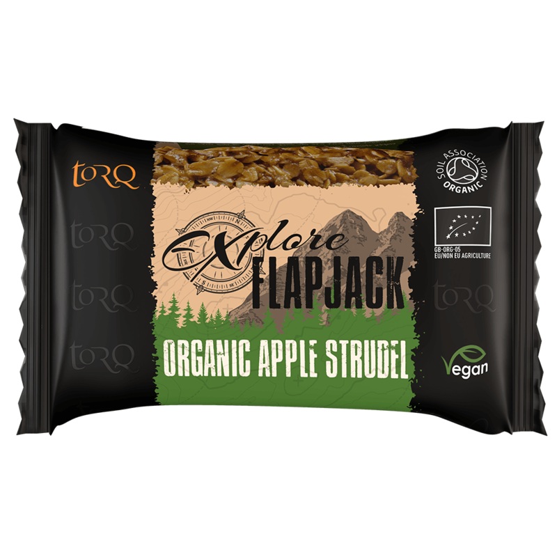 TORQ Explore Flapjack|Apple Strudel|Banana Cake|Black Forest|Bakewell Slice|Carrot Cake|Ginger Cake|65G