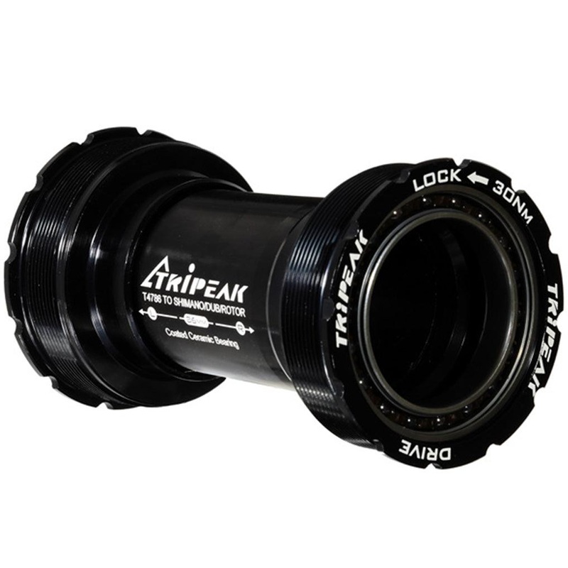 Tripeak T47 Coated Ceramic Bottom Bracket – Shimano/Sram (Black)