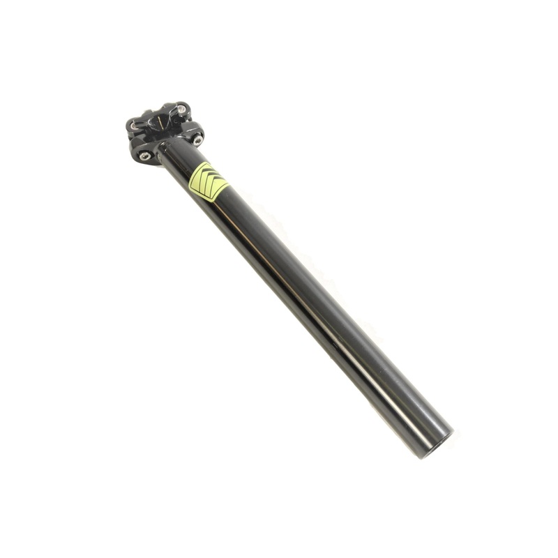 31.6mm Bike Seat Post Straight Direct No Layback Two Bolt Alloy Micro Adjust 350mm