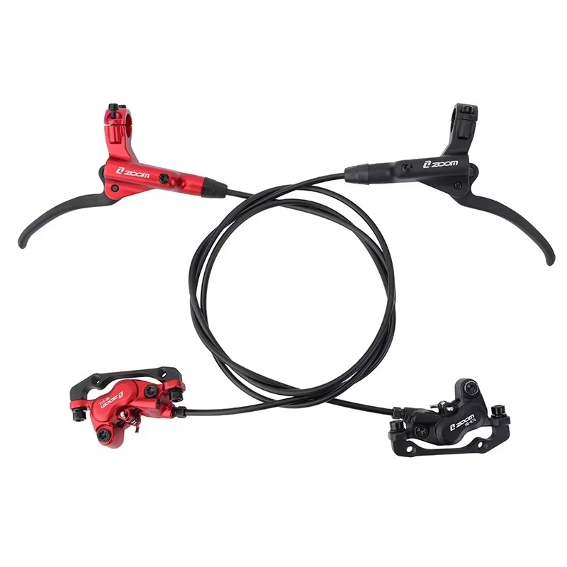 4 Pistons Hb-876 E-Bike Hydraulic Sensor Control Disc Brake Scooter E-Bike Hydraulic Brake Set
