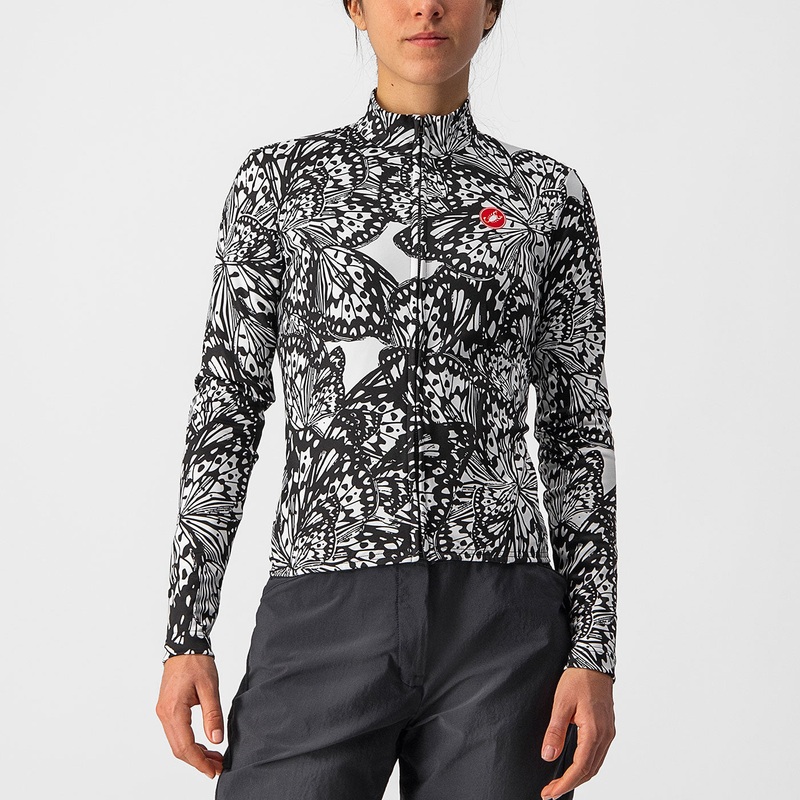 Maglia maniche lunghe donna Castelli Unlimited Thermal – Nero