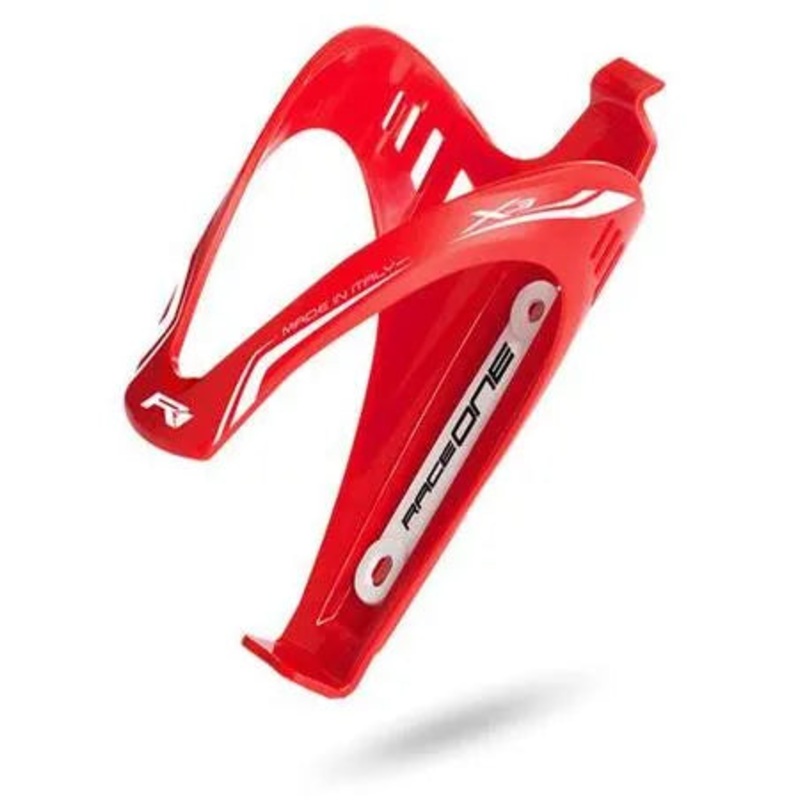 Raceone Matte Finish X3 Bottle Cage (Red)