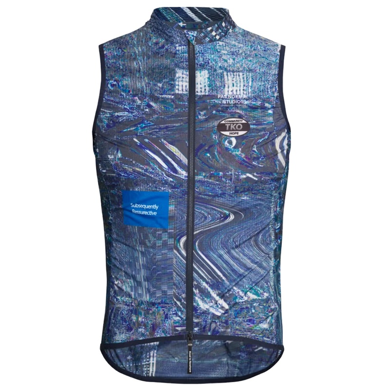 Gilet Pas Normal Studios T.K.O. Mechanism Stow Away – Blu