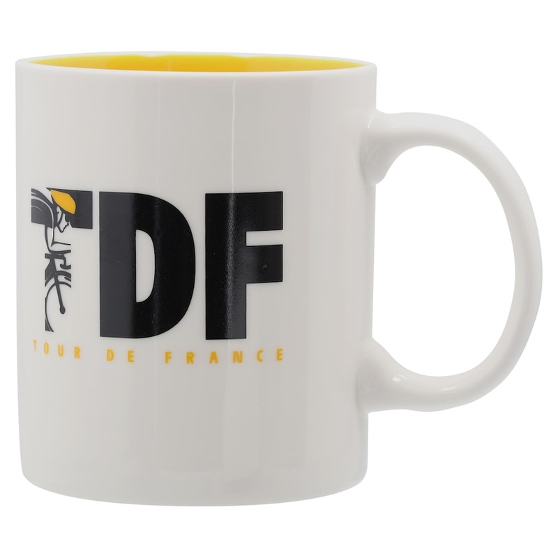 Tazza in ceramica Tour de France 2025 – Bianco