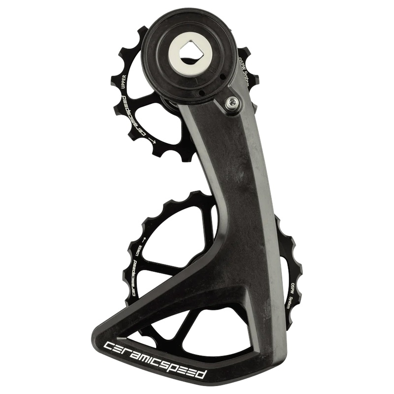 Sistema Pulegge CeramicSpeed OSPW RS 5-Spoke Sram Red/Force Axs – Nero