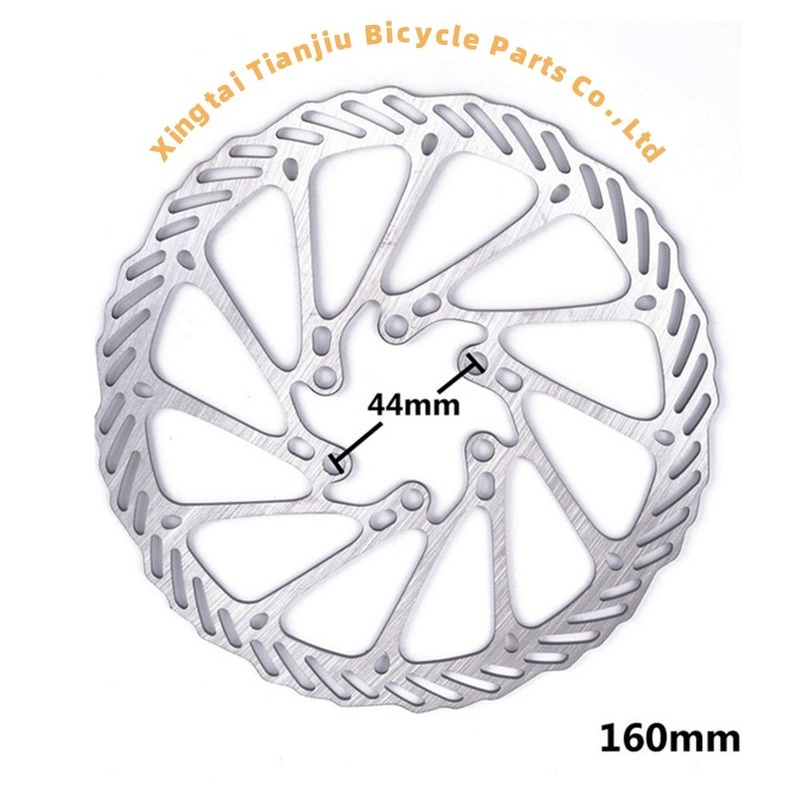 Bicycle Mountain Bike Threaded Hubs Disk Disc Brake Rotor 6 Bolt Flange Adapter 160mm Rotor