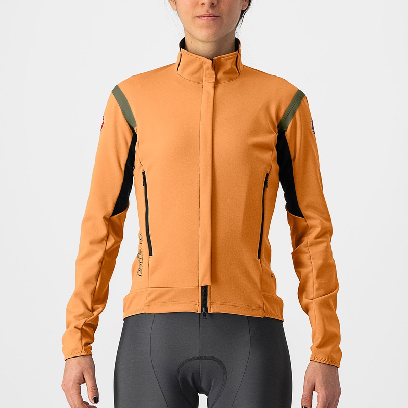 Giacca donna Castelli Perfetto RoS 2 – Arancio