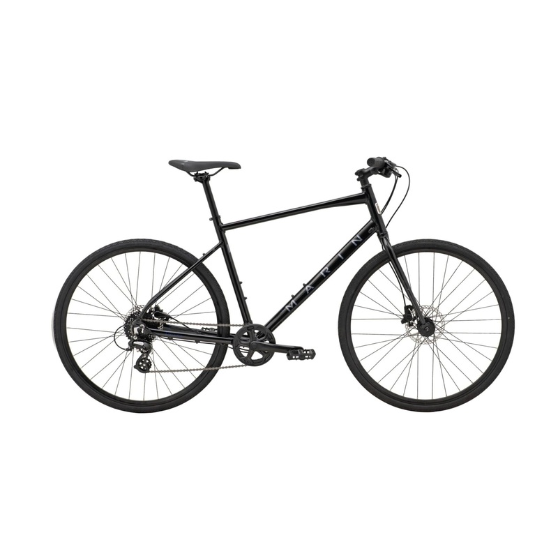 Marin Presidio 1 Hybrid Bike|Black|XS|S|M|L|XL
