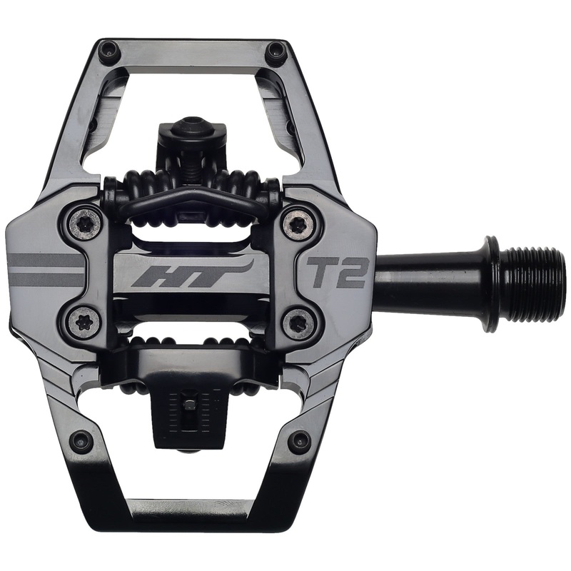 Pedali HT Enduro T2 – Grigio|Taglia Unica|Grigio