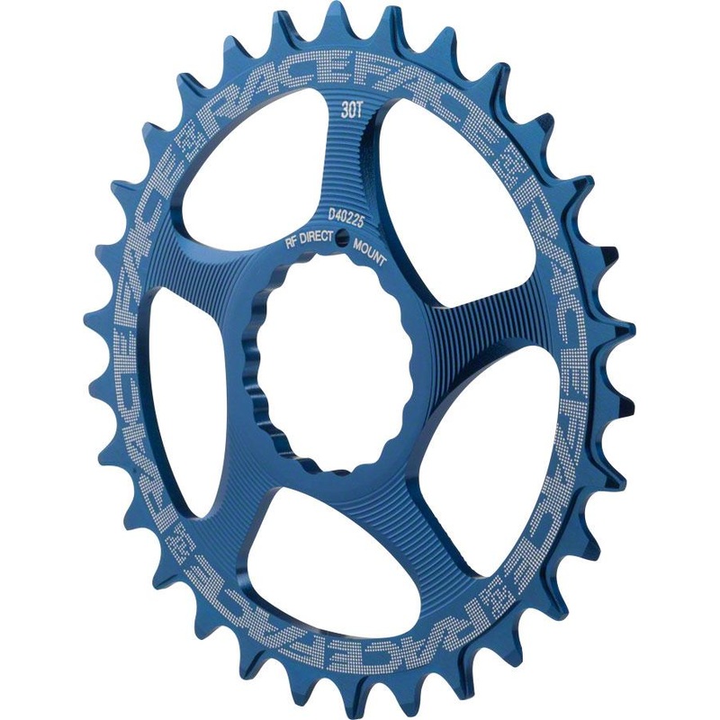 Race Face Narrow/Wide Single Chainring Blue 30T