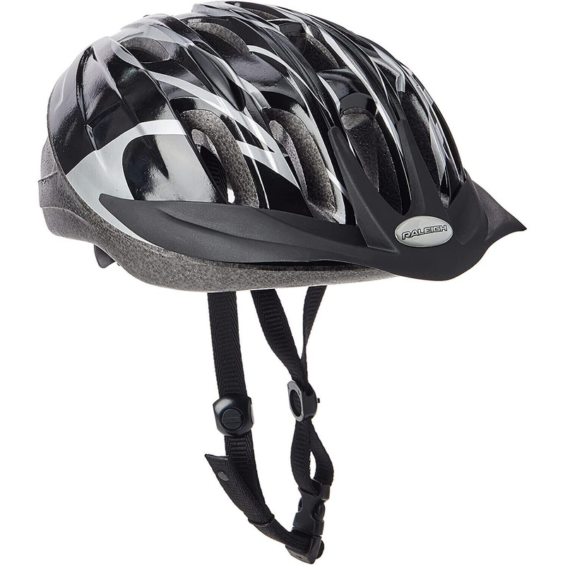 Raleigh Infusion Unisex Adults Bicycle Cycling Helmet – Large (58-62cm) – Black
