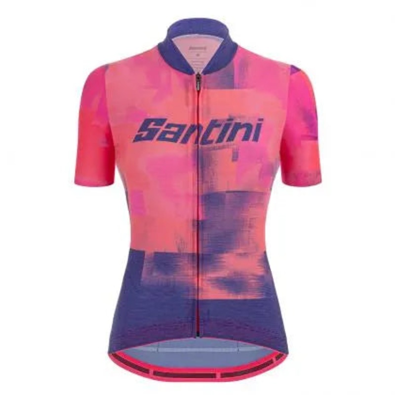 Santini Forza Women’s Cycling Jersey (Atomic Orange)