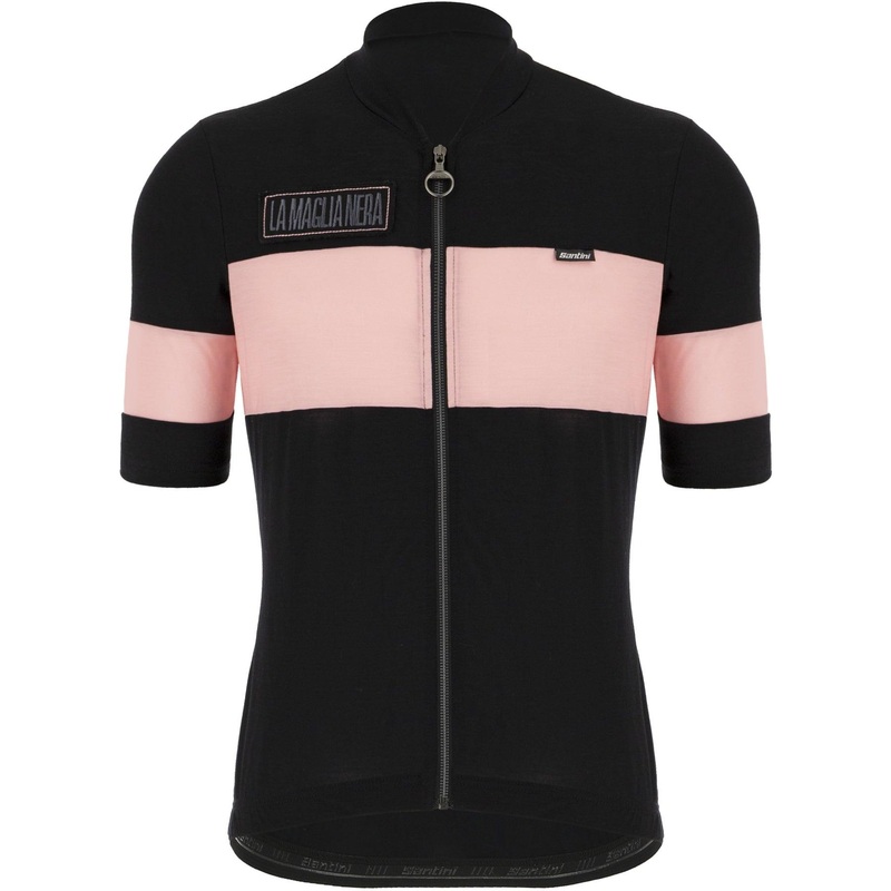 Santini Gazza Women’s Cycling Jersey (Black/Pink)