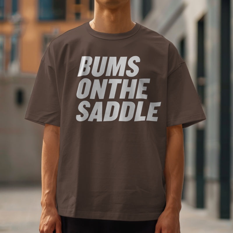 T-shirt (Brown/White)|S|M|L|XL|XXL