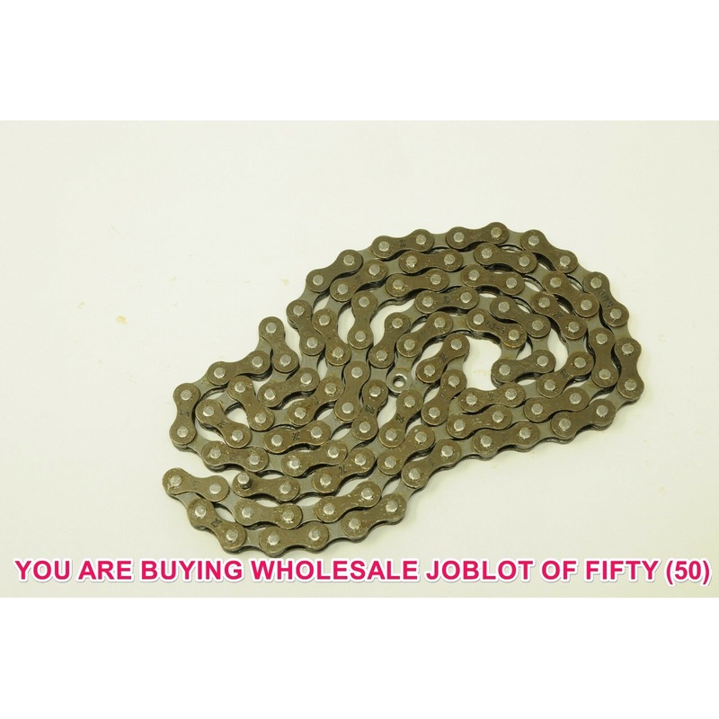 Dealers Wholesale Job Lot Fifty (50) 5 Or 6 Speed KMC Z33 108 Link 3-32 Chains