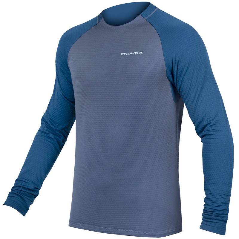 Maglia maniche lunghe Endura Singletrack Fleece – Blu