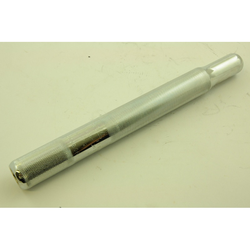 27.2 mm SEAT POST SADDLE STEM 250mm CHROME HYBRID MOUNTAIN BIKE KNURLED FINISH
