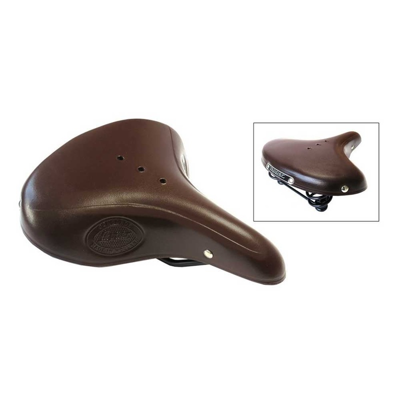Brown Lepper Leather Bike Seat 810 Concorde Authentic Line Women’s Cycle Saddle