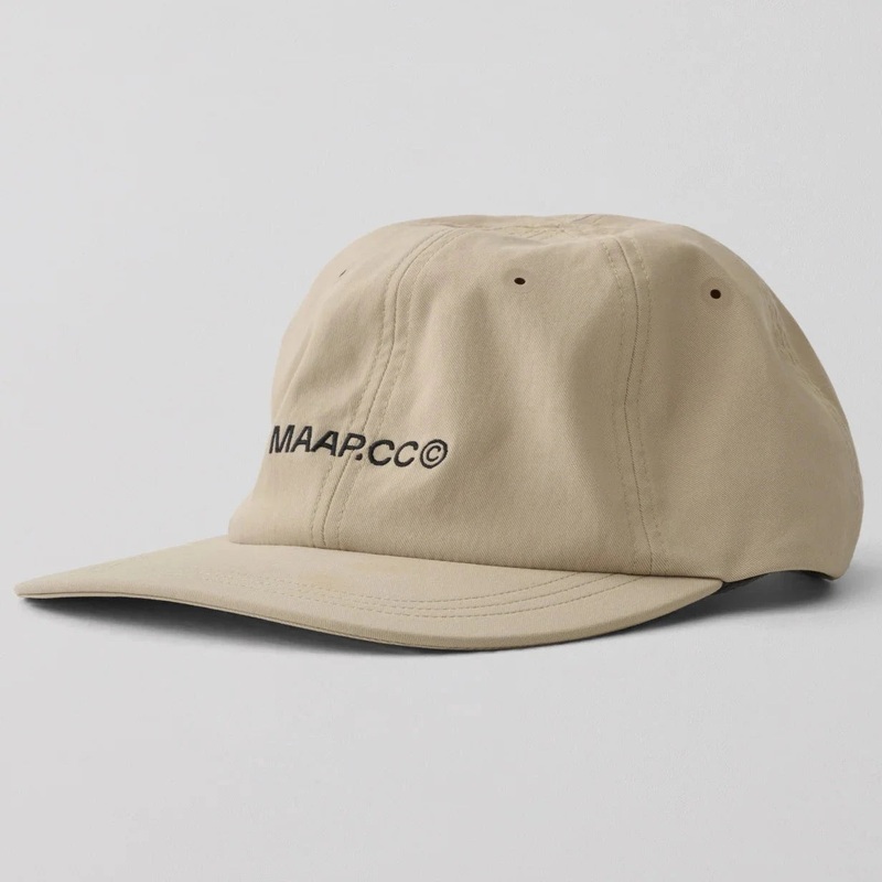 Cappellino Maap CC 6 Panel Twill – Marrone