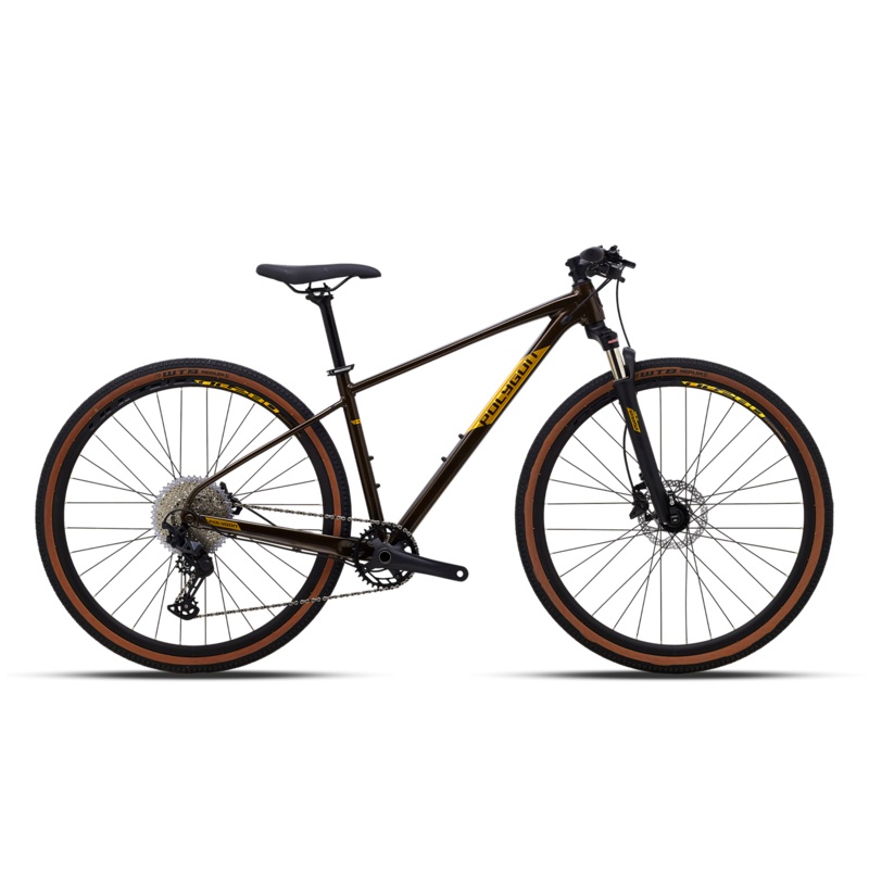Polygon Heist X7 Hybrid Bike|Dark Brown|XL|L|M|S