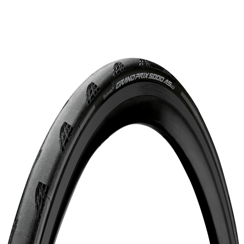 Continental Grand Prix 5000 All Season 700c Tubeless Ready Folding Tire (Black/Black Reflective)