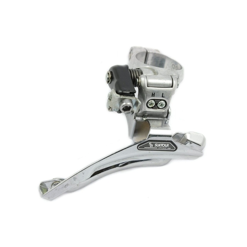 SR SUNTOUR XR300 FRONT GEAR MECH WITH 28.6MM BRACKET TOP PULL FRONT DERAILLEUR