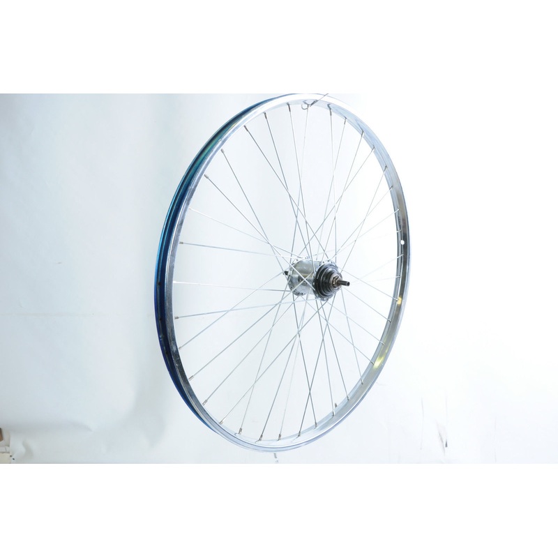 26 x 1 3-8 3 SPEED SA REAR WHEEL ROADSTER BIKE WESTRICK CHROME RIM ROD CALIPER