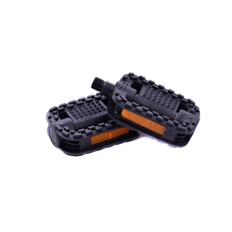 Bargain Price Adult Bike Pedals Double Grip Moulding Cycle Pedals Suit MTB Trekking Hybrid Any Adult Bicycle With Standard Size  9-16