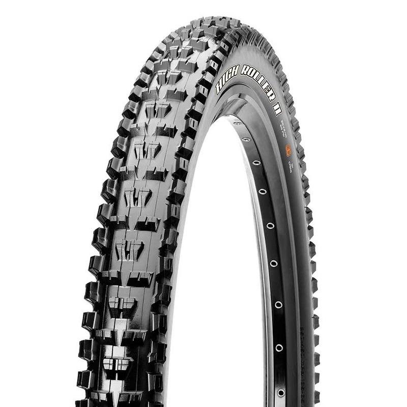 Maxxis High Roller II Tire 26×2.30 Folding Tubeless Ready Dual EXO 60TPI Black