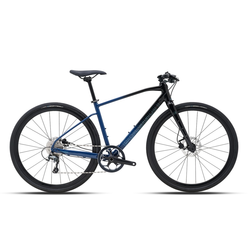 Polygon Path F4 Hybrid Bike|Black/Blue|S|M|L|XL