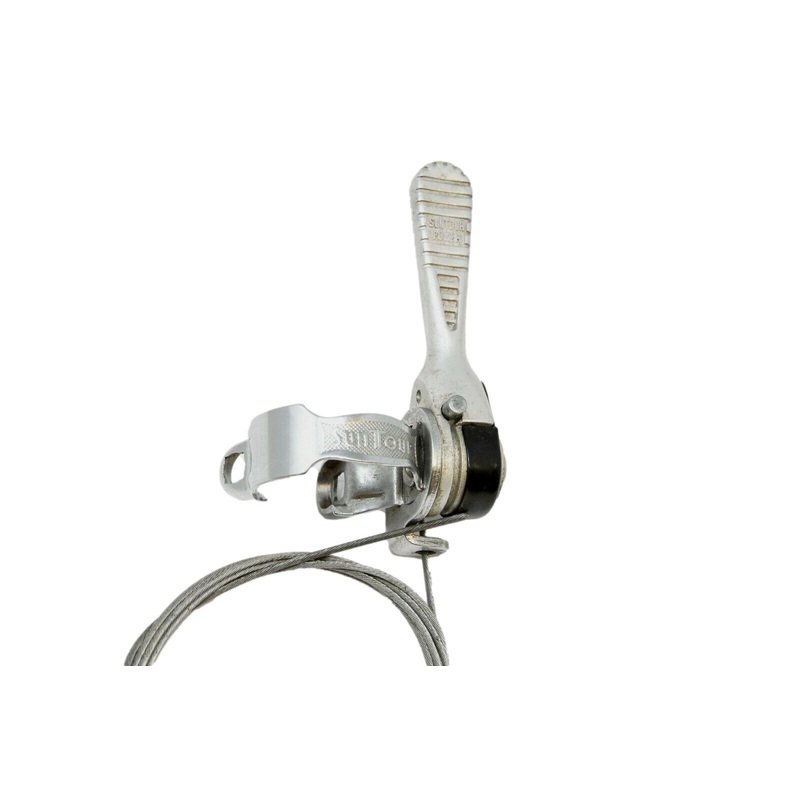 Suntour Power Vintage Racing Bike Single Gear Lever Shifter Frame Fit 28.6mm