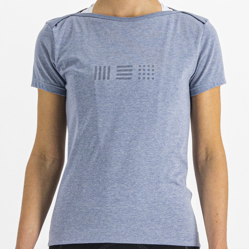 T-Shirt donna Sportful Giara – Blu