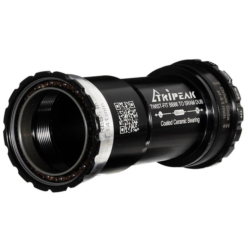 Tripeak BB86 Coated Ceramic Bottom Bracket – Sram DUB (Black)