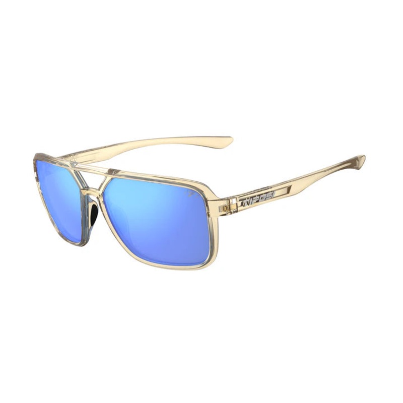 Tifosi Salto Sport Sunglasses (Sky Blue Mirror/Golden Ray)