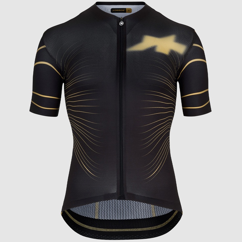 Maglia Assos Equipe RS Targa Wings – Nero oro