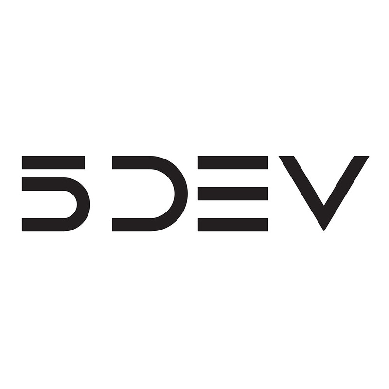 5Dev 8-Bolt Direct Mount T-Type Semi-Oval Chainring