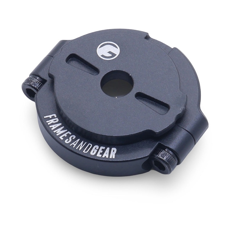 Frames & Gear Lezyne Computer to Garmin Mount Adapter (CNC Aluminum)