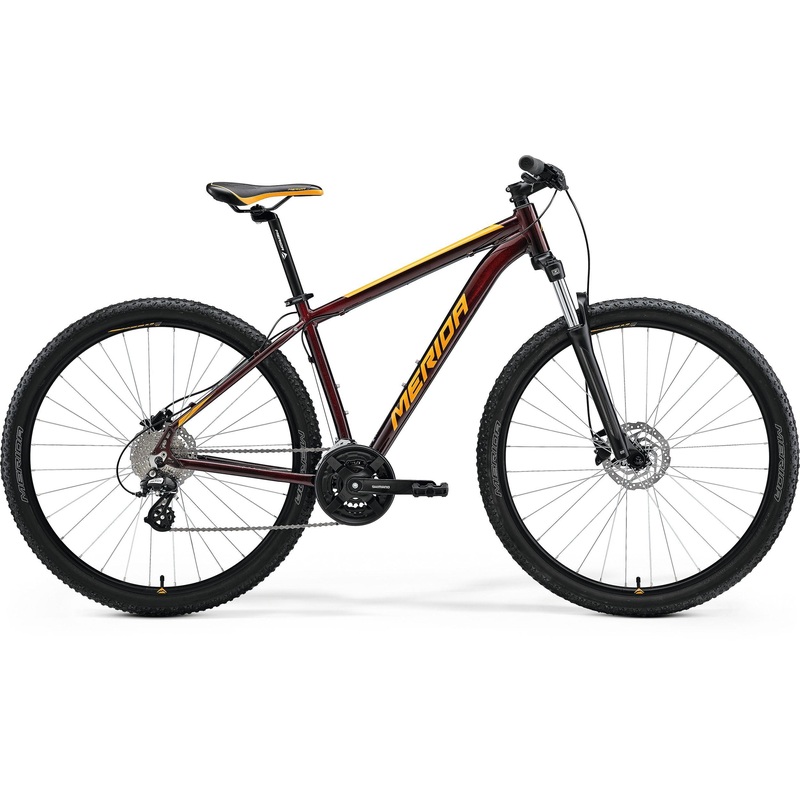Merida Big.Nine 15 (Burgundy Red/Orange)