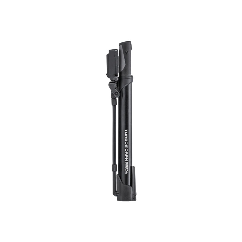 Topeak Turbo Morph Digital High Pressure Mini Pump (Black)