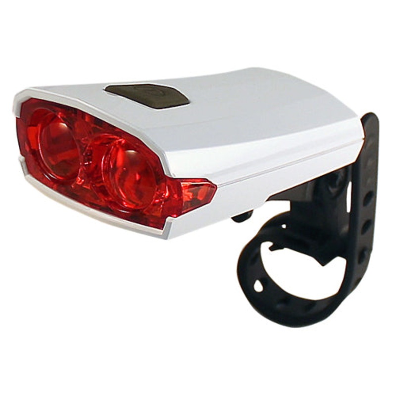 Union Li-on Rechargeable USB Socket Battery Rear Cycle Light Super Bright Red LED