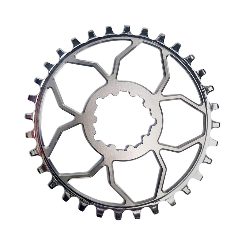 5Dev 3-Bolt Direct Mount Titanium Chainring