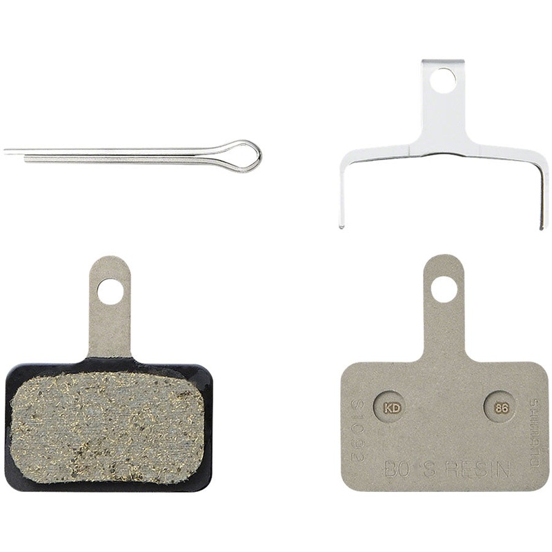 Shimano B05S-RX Disc Brake Pad Spring – Resin Compound Stainless Steel Back Plate
