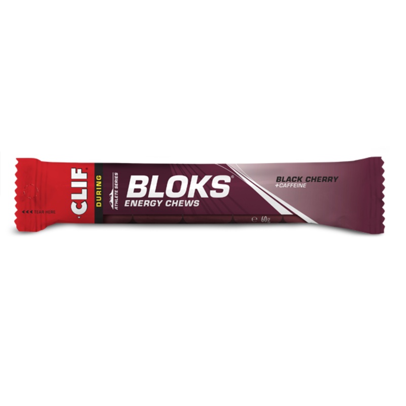 Clif Blok Energy Chews|Mountain Berry|Tropical Punch|Margarita|Ginger Ale|Black Cherry|Strawberry|Box of 18
