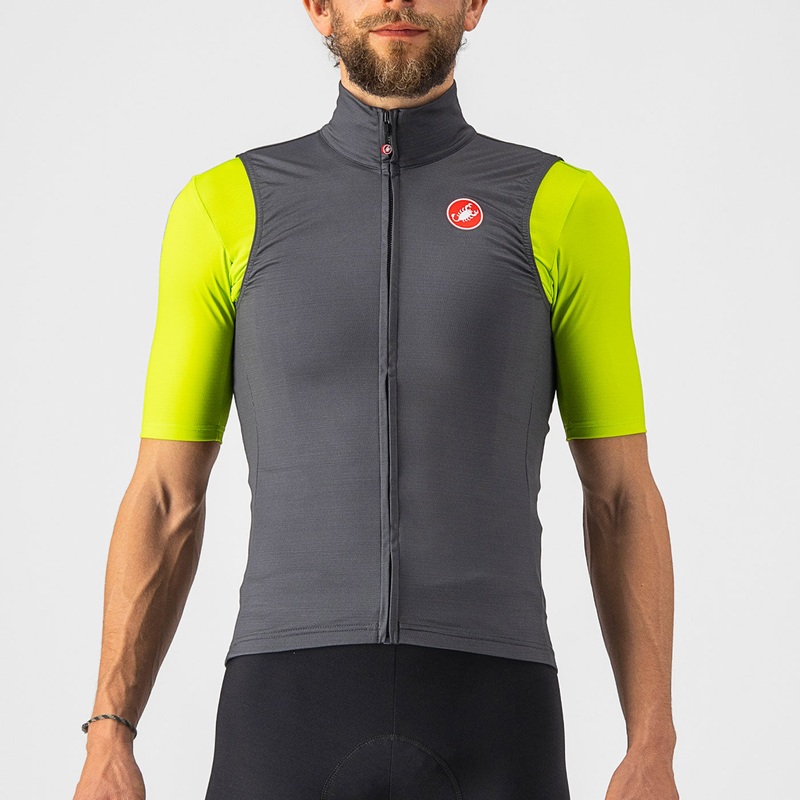 Gilet Castelli Pro Thermal Mid – Grigio scuro