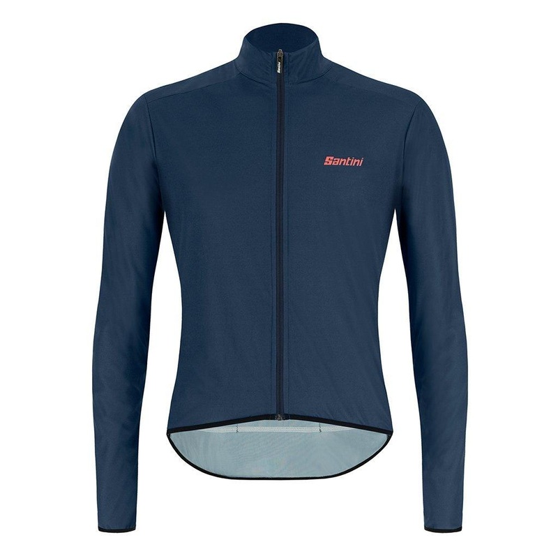 Santini Nebula Puro Windbreaker Mens Cycling Vest (Nautica Blue)